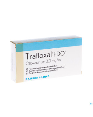Trafloxal edo 30 x 0,5 ml ud