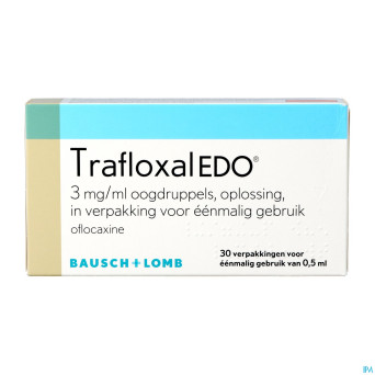 Trafloxal edo 30 x 0,5 ml ud