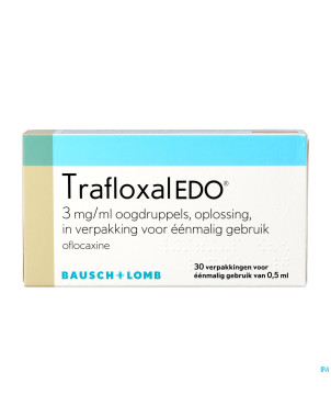 Trafloxal edo 30 x 0,5 ml ud