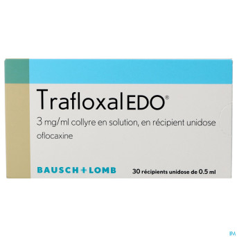 Trafloxal edo 30 x 0,5 ml ud
