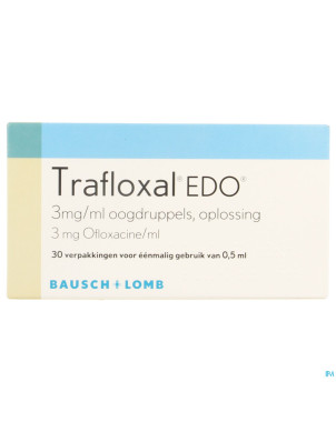 Trafloxal edo 30 x 0,5 ml ud