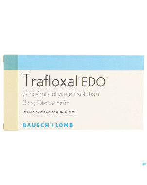 Trafloxal edo 30 x 0,5 ml ud