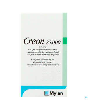 Creon 25000 caps gastroresist 100 x 300 mg