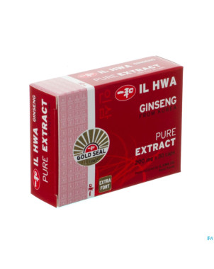 Ginseng il hwa extrait pur    gel  30 x 200mg