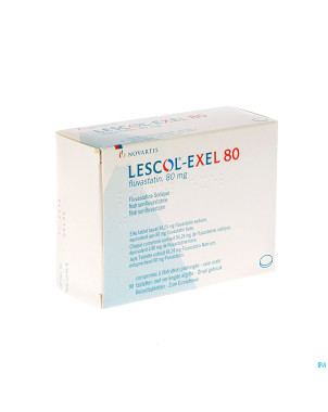 Lescol exel comp 98 x 80 mg