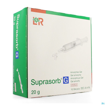 Suprasorb g seringue 10 x 20gr gel   20479
