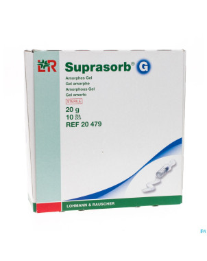 Suprasorb g seringue 10 x 20gr gel   20479