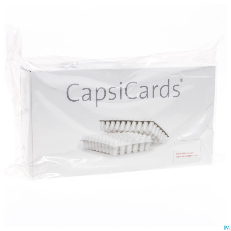 Capsicards clear carte  100 1400  4    certa