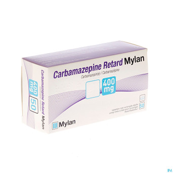Carbamazepine mylan 400mg tabl retard 50x400mg
