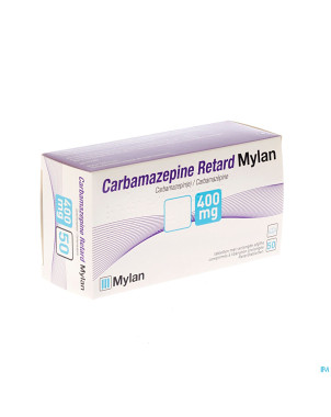Carbamazepine mylan 400mg tabl retard 50x400mg