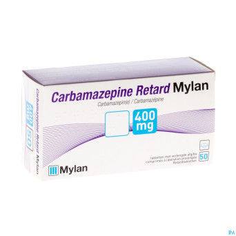 Carbamazepine mylan 400mg tabl retard 50x400mg