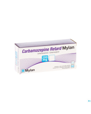 Carbamazepine mylan 200mg tabl retard 50x200mg