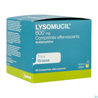 Lysomucil 600 comp eff.  60 x 600 mg
