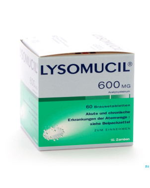 Lysomucil 600 comp eff.  60 x 600 mg