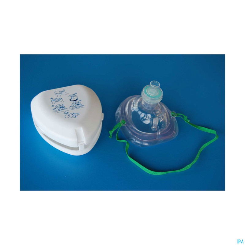 Pocket emergency mask plastic