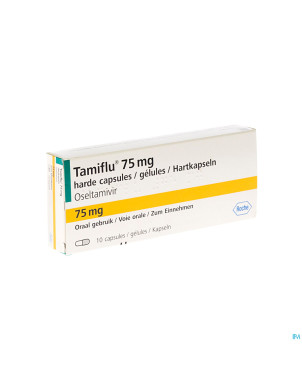 Tamiflu caps 10 x 75 mg