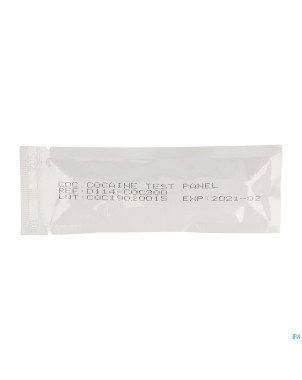 Cocaine druglab test +pipette