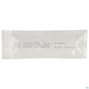 Cocaine druglab test +pipette