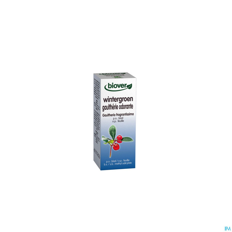 Wintergreen    huile ess bio 10ml biov