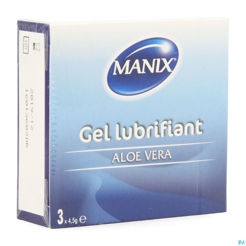 Manix gel lubrifiant 3x5ml