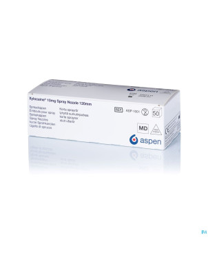 Xylocaine n/ster. embouts/doppen 50 - 120 mm