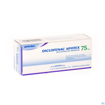 Diclofenac ab 75mg comp ret 60 x  75 mg