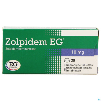 Zolpidem eg 10 mg comp pell 30 x 10 mg