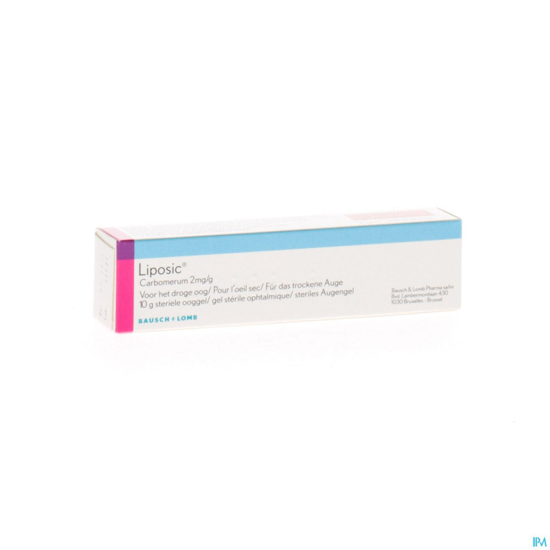 Liposic gel oculaire 10g