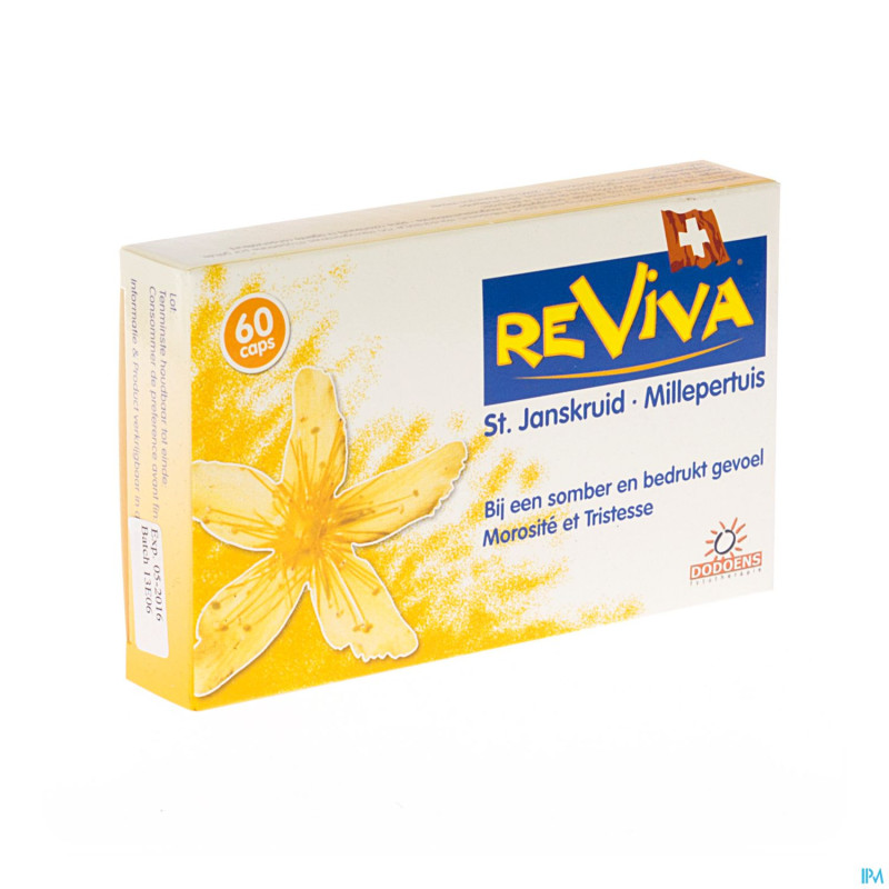 Reviva 900mcg hypericine caps 60