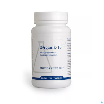 Organik 15  biotics    comp 100