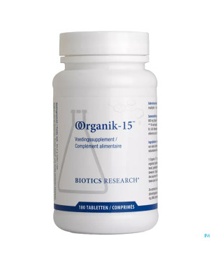 Organik 15  biotics    comp 100