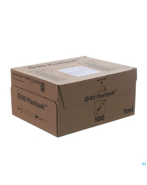 Bd plastipak ser.+aig. tuberculine 1ml+26g 3/8 100