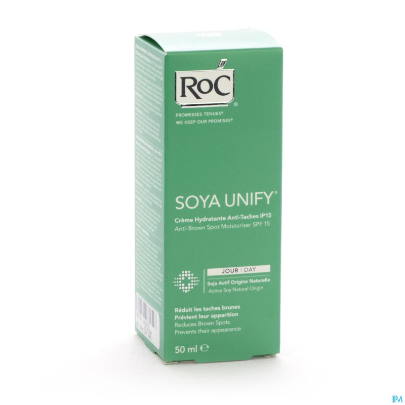 Roc soya unify cr hydra a/taches jour ip15    50ml