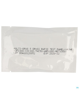 Multi drug screen test