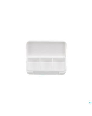 Boite medicaments 3 parts plastique    pontos