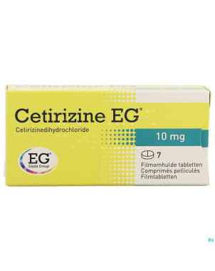Cetirizine eg    comp 7x10mg