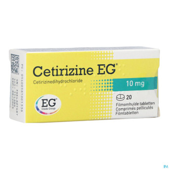 Cetirizine eg    comp 20x10mg
