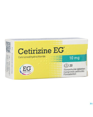 Cetirizine eg    comp 20x10mg