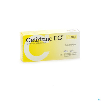 Cetirizine eg    comp 20x10mg