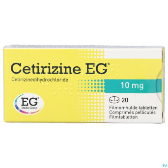 Cetirizine eg    comp 20x10mg