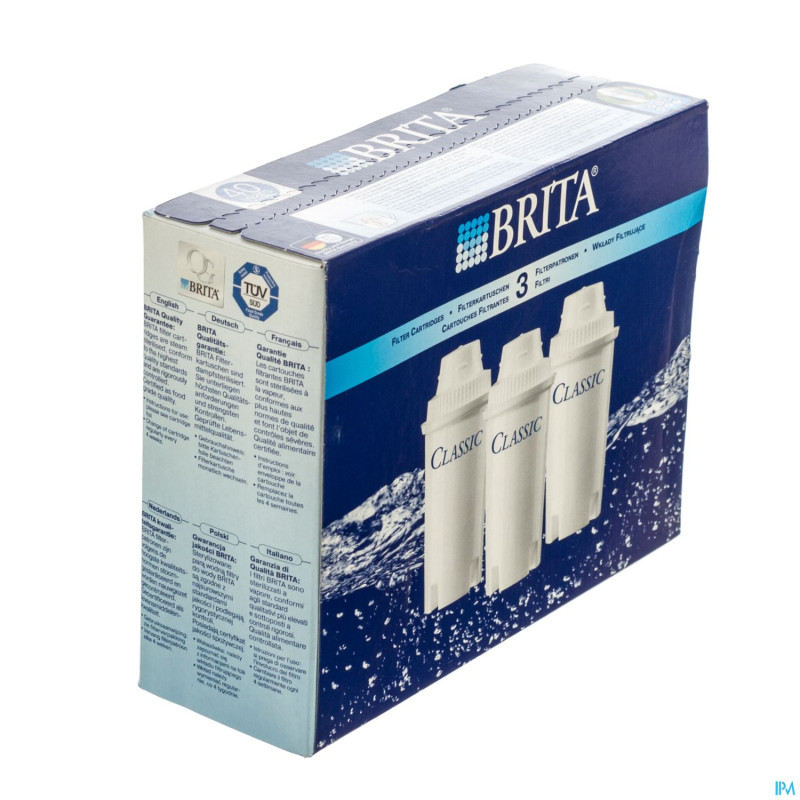 Brita classic cartouches filtrantes 3-pack