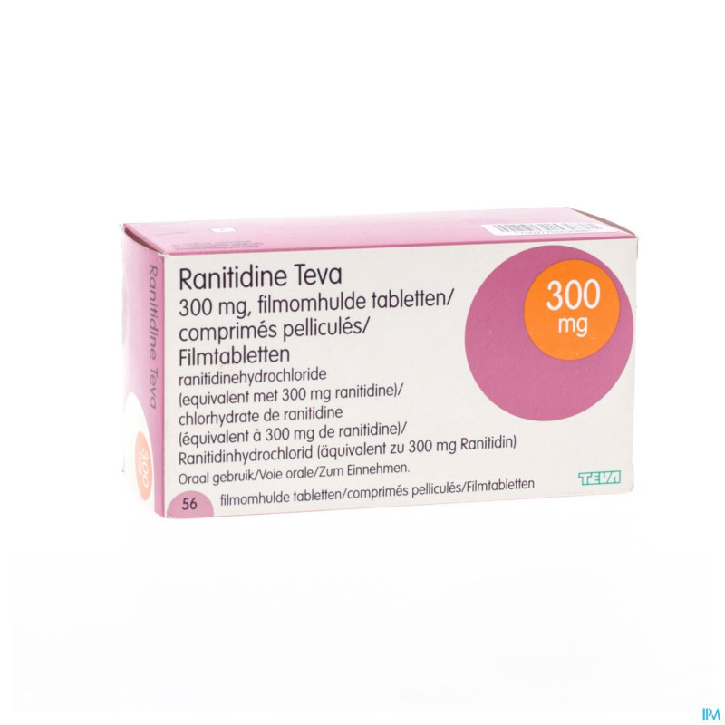 Ranitidine teva comp  56x300mg