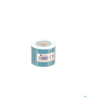 Kinesio-tex tape adhesive bleu  5cmx4m