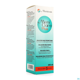Menicare plus solution multifonctions 250ml