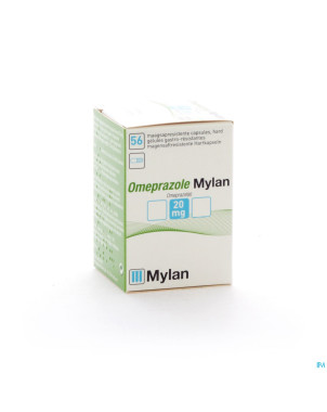 Omeprazol viatris 20mg caps 56