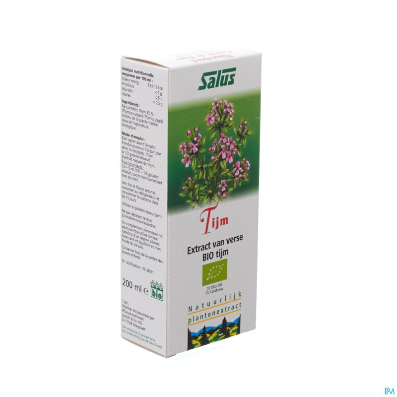 Salus jus thym    200ml