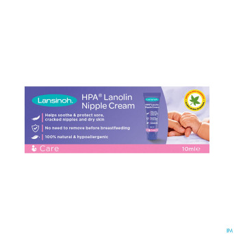 Lansinoh lanoline creme tube 10ml    10173