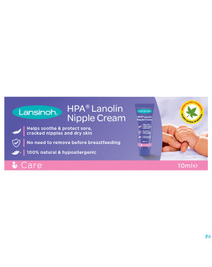 Lansinoh lanoline creme tube 10ml    10173