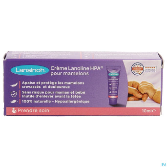 Lansinoh lanoline creme tube 10ml    10173