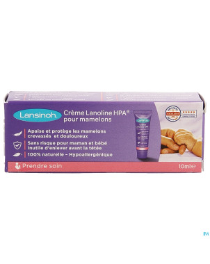 Lansinoh lanoline creme tube 10ml    10173